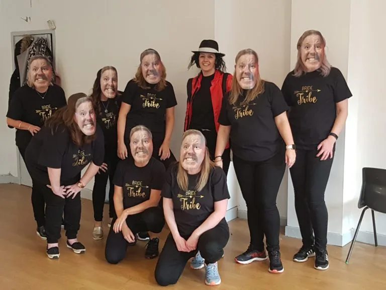 Thriller hen party dance class Coventry