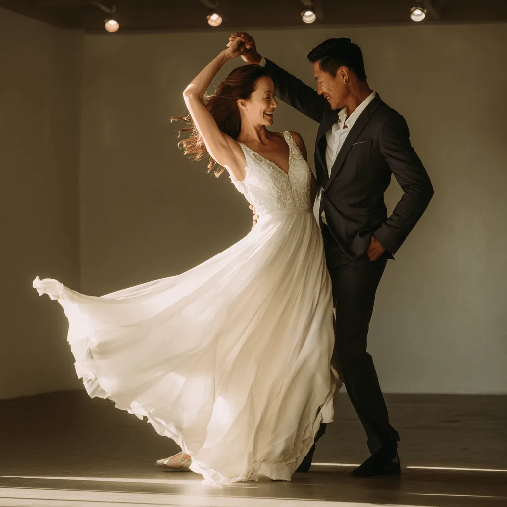 Wedding party group dance routine Swansea